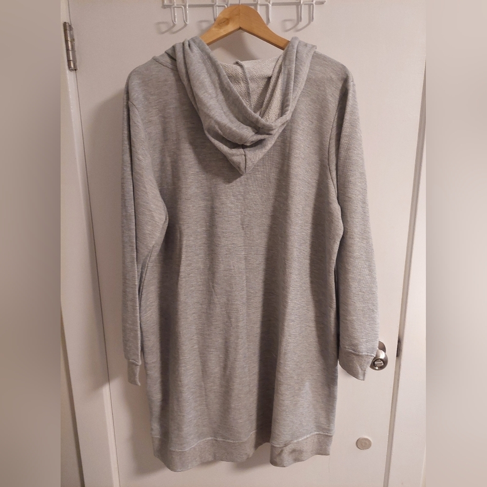 DG2 by Diane Gilman Gray Varsity Jacket - Picture 6 of 6